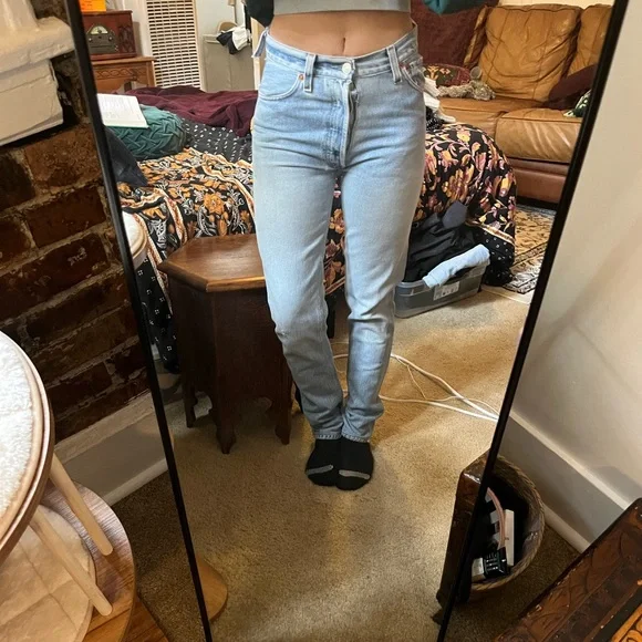 Re/Done vintage light wash jeans - Picture 11 of 11